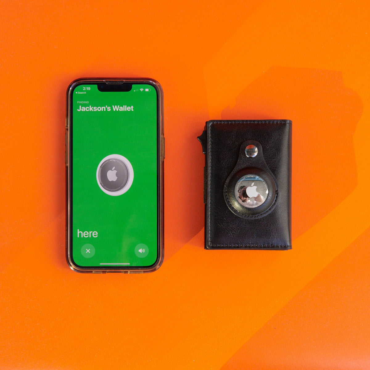 The Bolt AirTag Wallet Buy Apple AirTag Wallet and AirTag