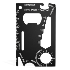 Wallet Tool Card Buy Slim Metal Multitool Card FOSH